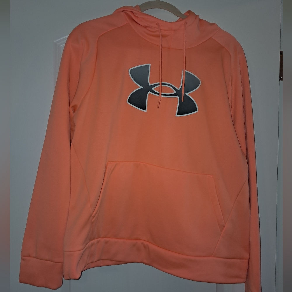 Under Armour Coral Orange Hoodie